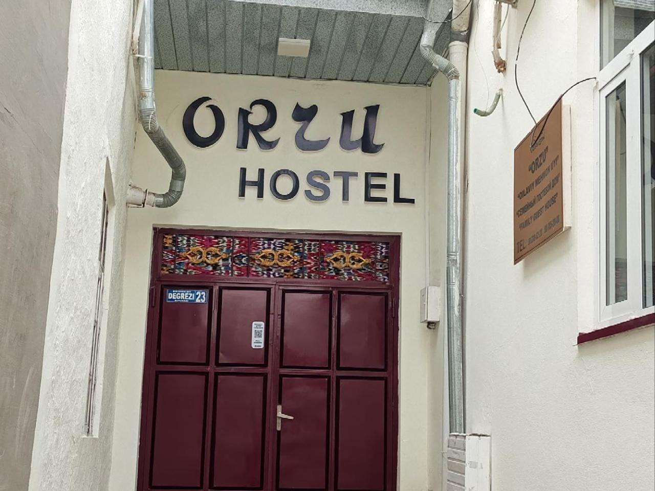 Orzu Guest House Bukhara Exterior photo